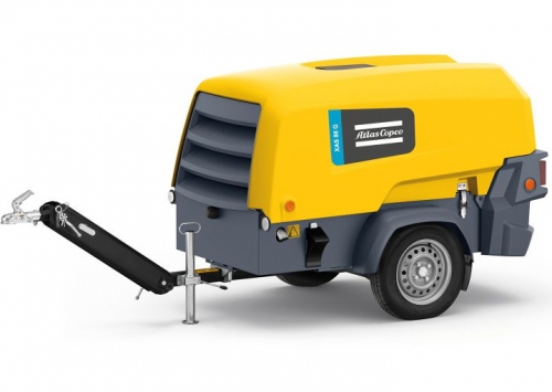 Дизельный компрессор Atlas Copco XAS 88 G на шасси