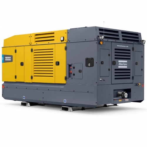 Дизельный компрессор Atlas Copco H 23 на шасси
