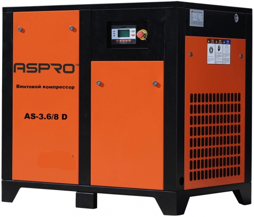 Винтовой компрессор ASair (ASpro) AS-3.6/8-D