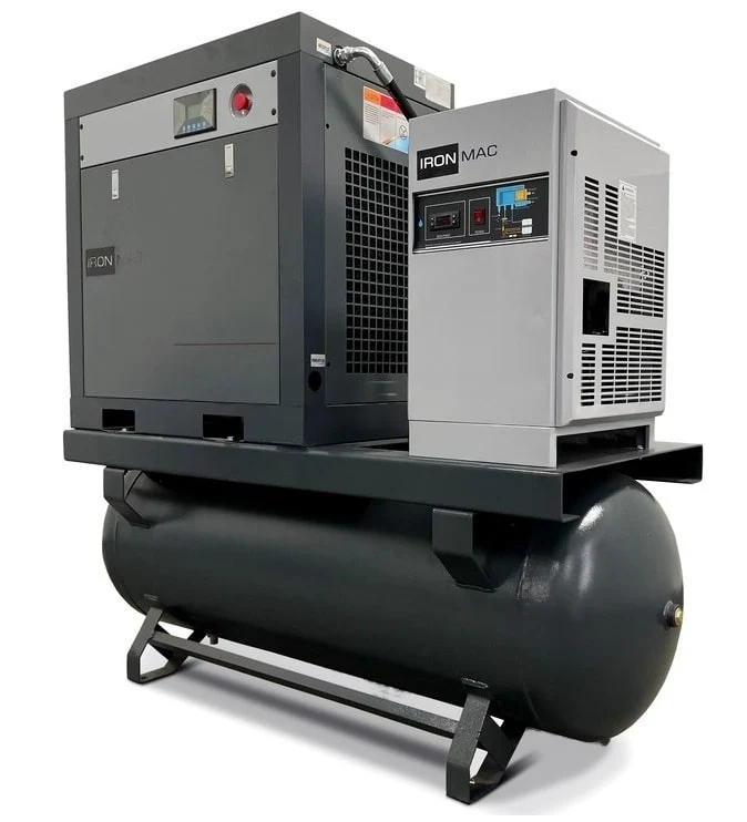 Винтовой компрессор IRONMAC IC 20/10 C VSD DF 500L (IP 23)