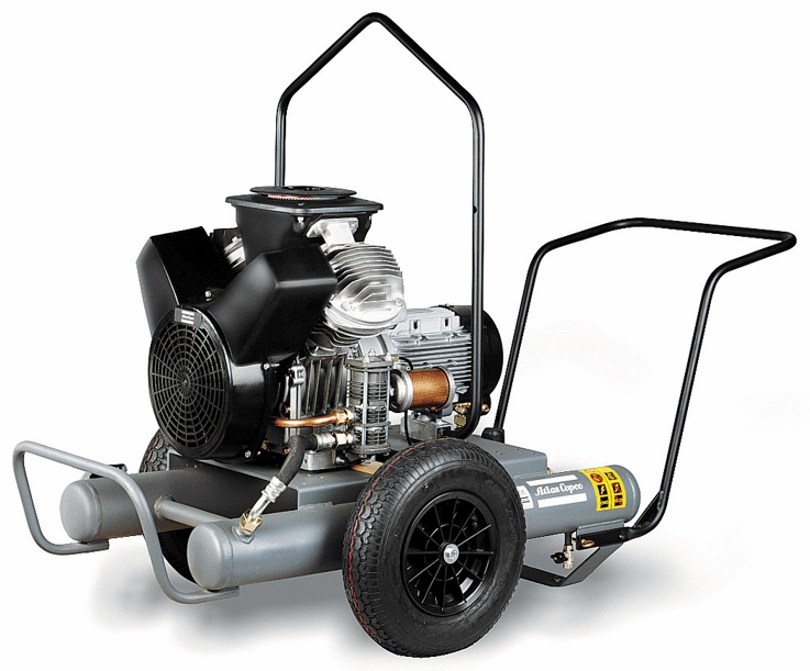 Поршневой компрессор Atlas Copco LT10-15 Trolley