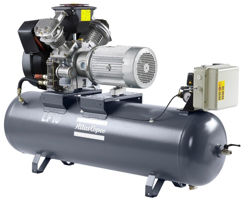 Поршневой компрессор Atlas Copco LT2-20 (3ph) Receiver Mounted Unsilenced