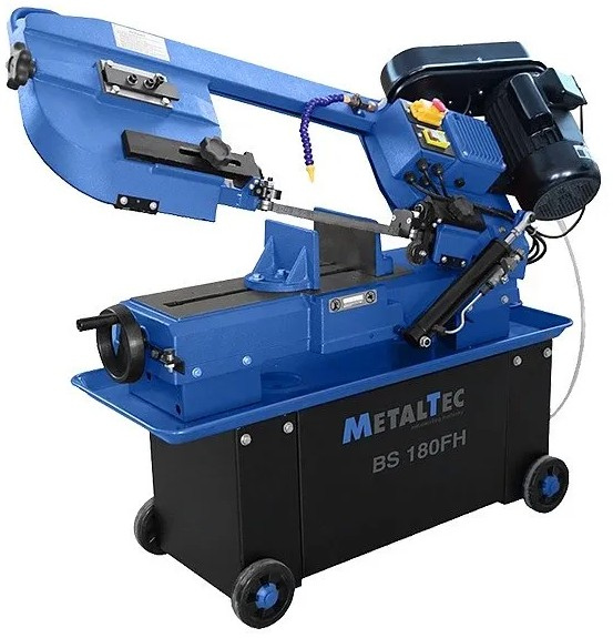 MetalTec BS 180 FH (220 V) ручной ленточнопильный станок для резки металла