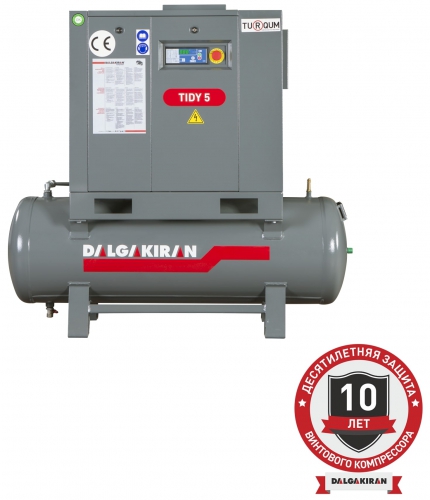 Винтовой компрессор Dalgakiran Tidy 4 200L