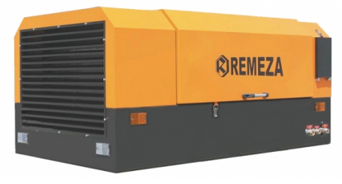 Дизельный компрессор Remeza ДК-10/10Р Стационарный