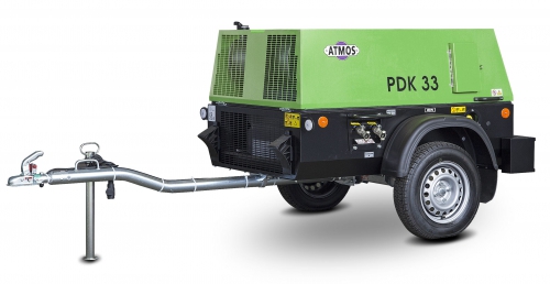 Дизельный компрессор Atmos PDK 33 фикс без тормоза