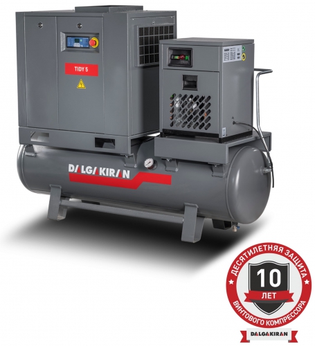 Винтовой компрессор Dalgakiran Tidy 5 250L Compact